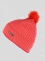 Fundango MERNA Beanie női bojtos sapka magenta színben 1