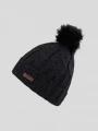 Fundango Renna Beanie női bojtos sapka fekete színben 1
