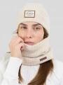 Fundango Grace Beanie női kötött sapka fekete színben 1