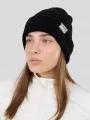 Fundango Tara Beanie kötött sapka fekete színben 1