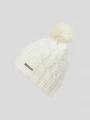 Fundango Renna II Beanie női kötött sapka fehér színben 1