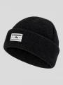 Fundango Zeo Fleece Beanie kötött sapka fekete színben 1