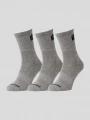 Fundango Sport 3 Pack Socks férfi zokni szürke színben 1